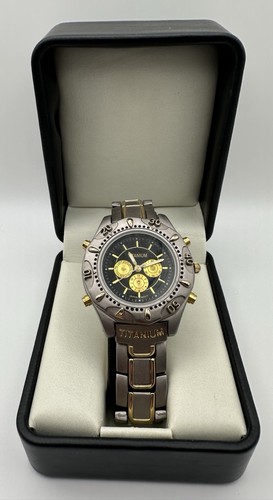 Titanium universal watch gold - universal,